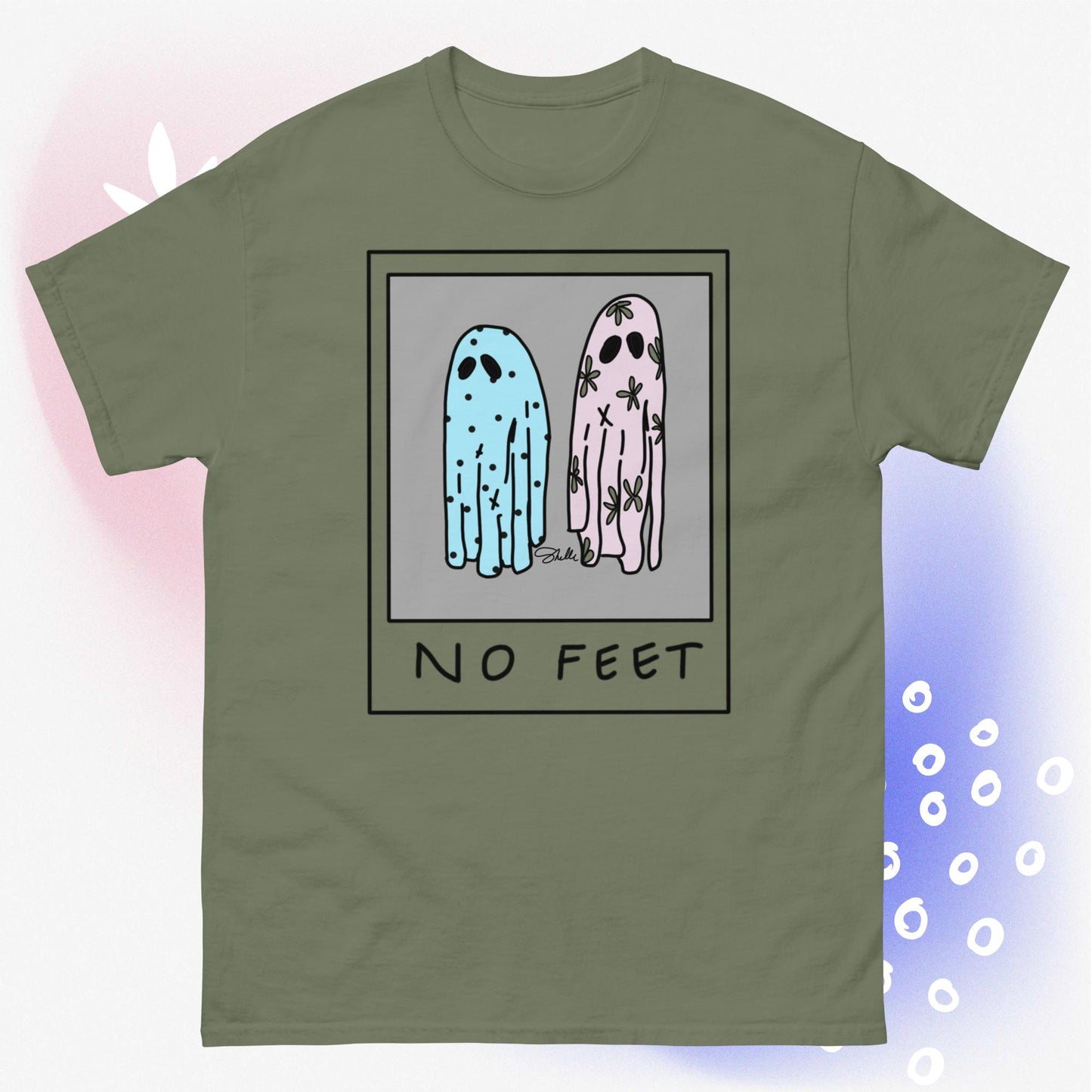 Beetlejuice -- "No Feet" Classic Tee