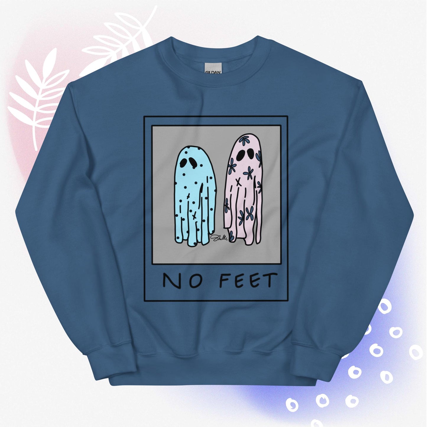 Crew Neck -- No Feet Pullover Sweater