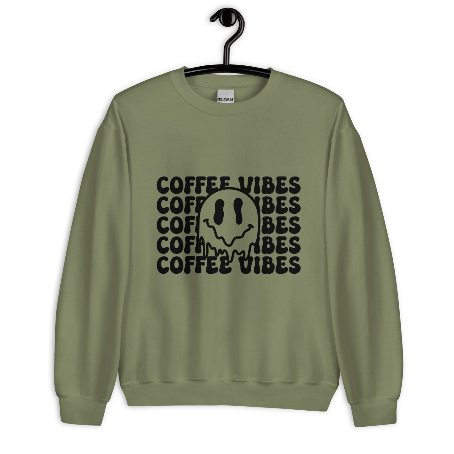 Crew Neck -- Coffee Vibes Sweater