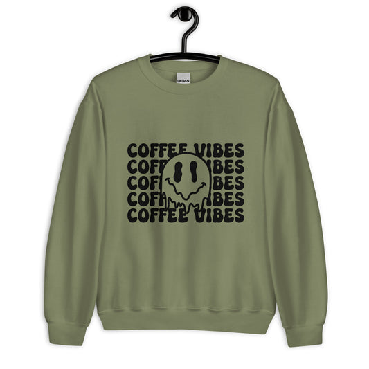 Crew Neck -- Coffee Vibes Sweater