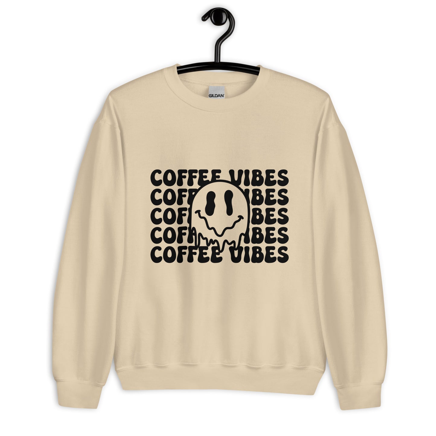 Crew Neck -- Coffee Vibes Sweater