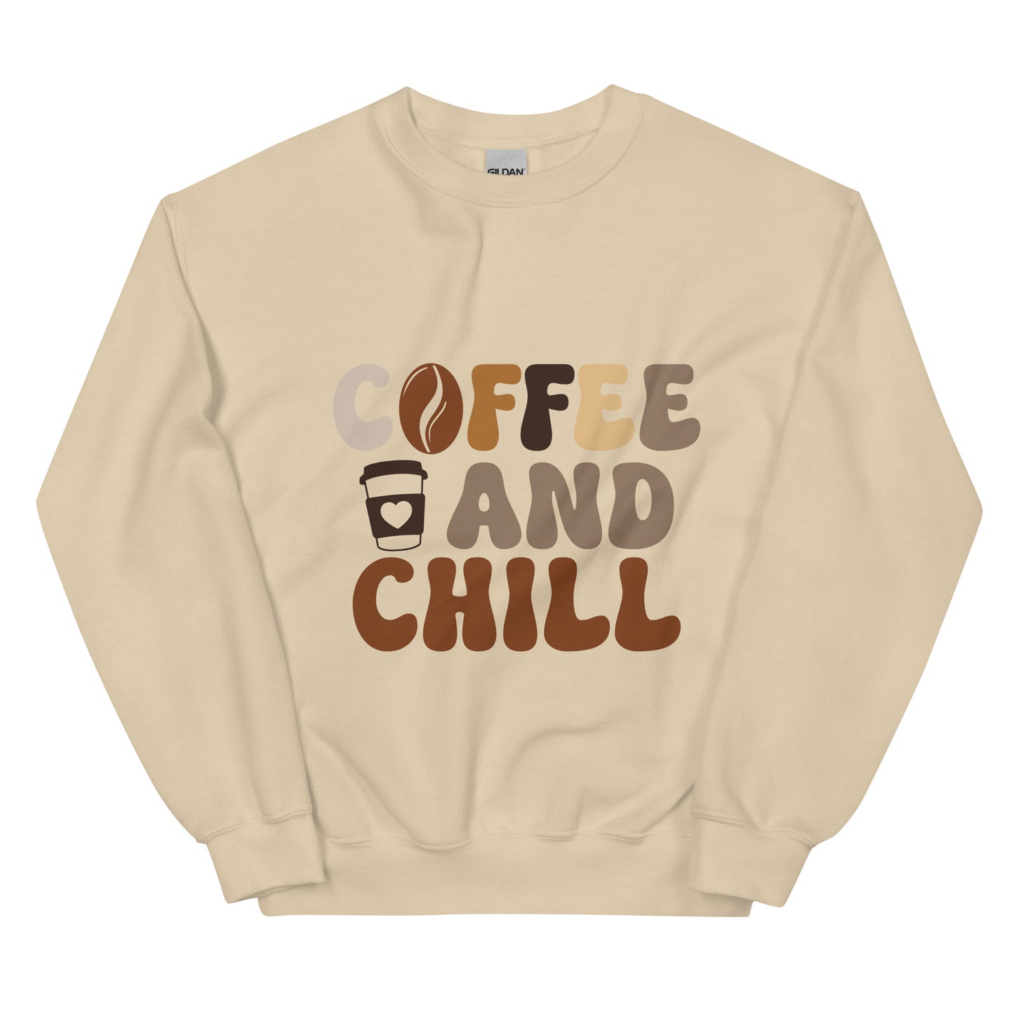 Crew Neck -- Coffee and Chill Sweater
