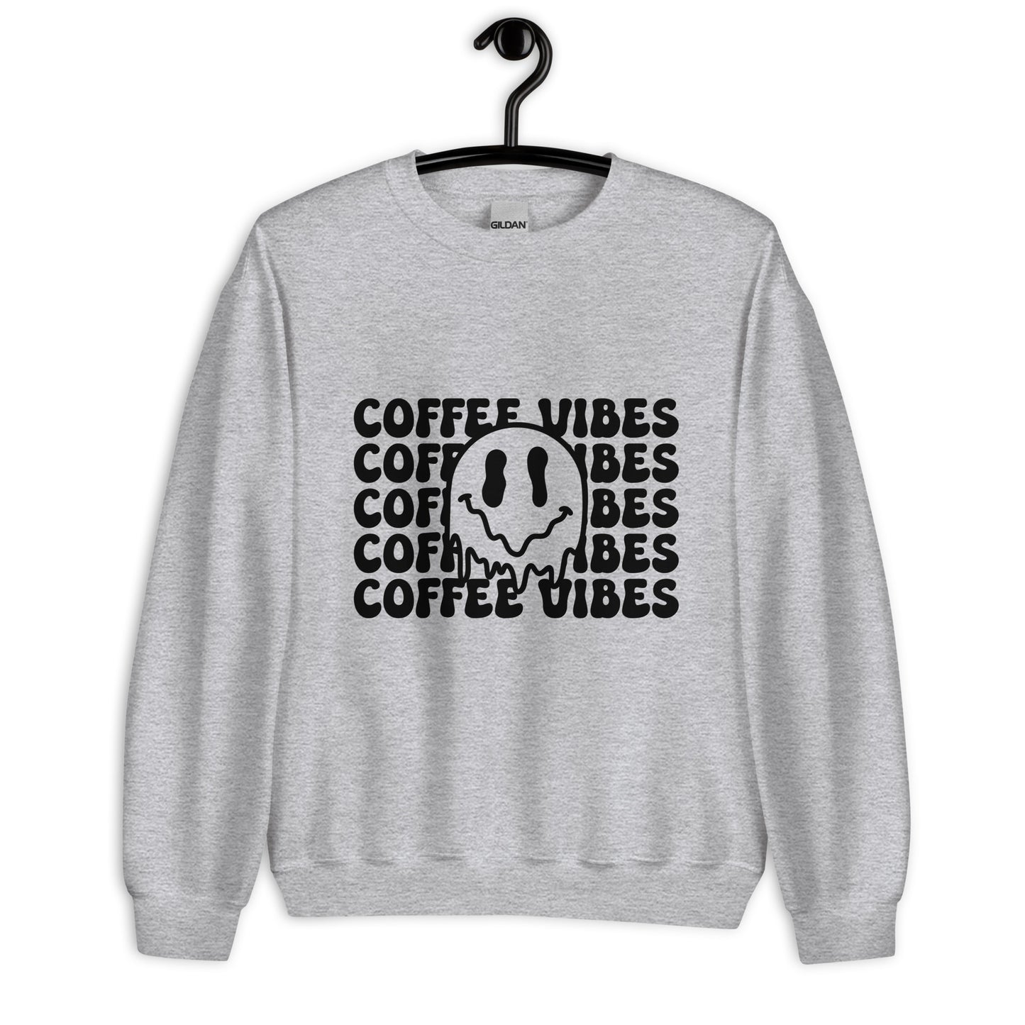 Crew Neck -- Coffee Vibes Sweater