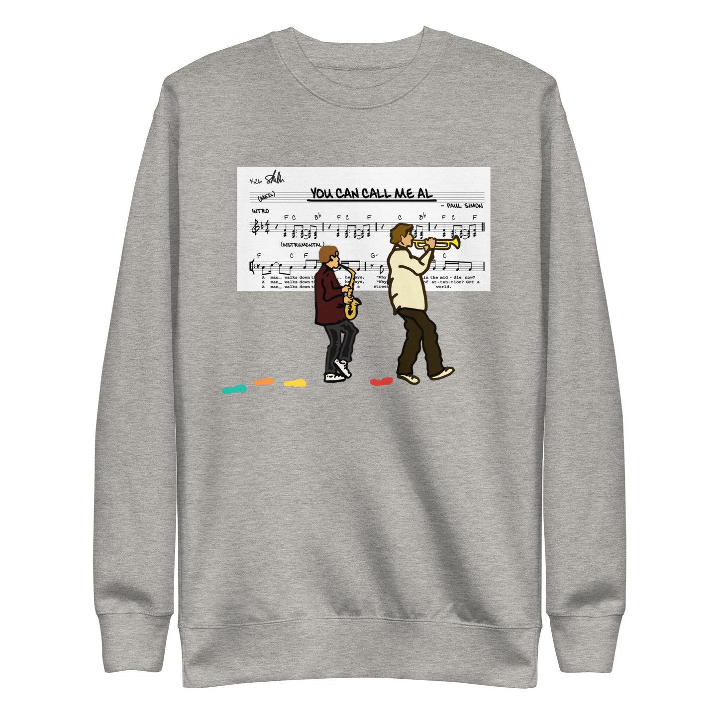 Jamz Crew Neck -- Call Me Al - Paul Simon