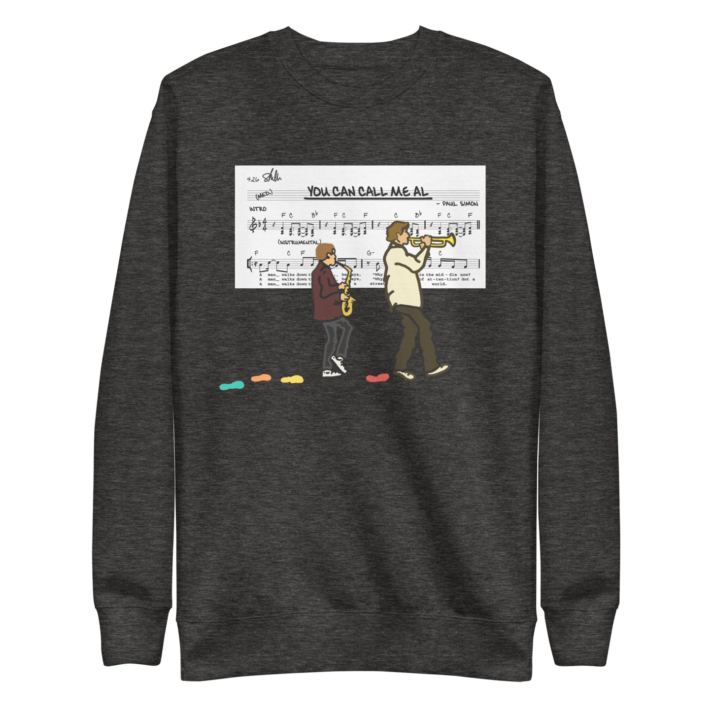 Jamz Crew Neck -- Call Me Al - Paul Simon