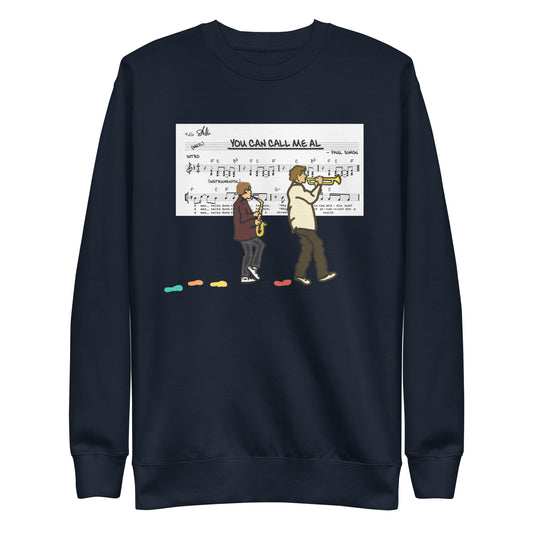 Jamz Crew Neck -- Call Me Al - Paul Simon